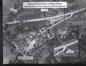 Srebrenica Massacre (Recent Excavations, Aerial Photograph)